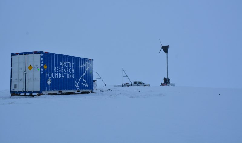 Arctic Research Foundation’s greenhouse project – growing green in the great white north.